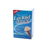 Lactaid Fast Act Lactase Enzyme Supplement, Caplets 60 ea