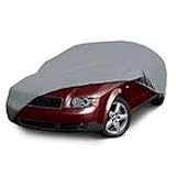 Classic Accessories 71162F-E Deluxe PolyPro 3 Car Cover - Gray - Mid Size