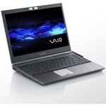 SONY VAIO SZ440 CORE 2 DUO T7600 2.33GHZ / 2GB / 200GB HDD / 13.3 WXGA / DVD+/-RW DL/DVD-RAM / VISTA