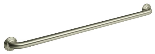 KOHLER K-10545-BN Traditional 42-Inch Grab Bar, Vibrant Brushed Nickel