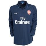 NIKE 【インポート商品】アーセナル 09-10 アウェイユニフォーム長袖 Sサイズ