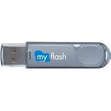 16GB A-DATA Flash Drive PD22 USB 2.0. High Speed, Simple, minimalism, stylization and Huge storage space (Silver)