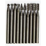 Buy 10 Piece High Speed Steel Rotary Burr Set by Utopiatools