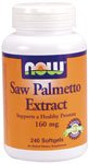 Saw Palmetto Extract by NOW Foods - (160mg - 240 Softgels)