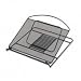 SAFCO PRODUCTS / SAF2161BL / Onyx Adjustable Steel Mesh Laptop Stand, 12-1/4w x 12-1/4d x 1h, Black / Sold as 1 EA