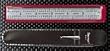 Starrett Steel Rules w Inch Grad 1-144" : 6", 4R Grad, End Graduations, Spring-Tempered