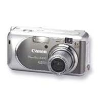 Canon Powershot A430 Grey Digital Camera [4MP 4 X Optical Zoom]
