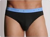 Calvin Klein Prostretch Fun Waistband Hip Brief Black