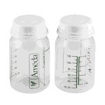 Ameda Breastmilk Collection and Storage Bottles BPA FREE - 2 Each
