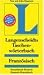 Langenscheidts Taschenwörterbuch, Französisch