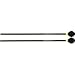 Mike Balter Shadow Series Black Birch Handle Marimba Mallets Black Cord Medium Hard