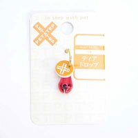 PETSTEP ベル ティアドロップ  レッド 162146
