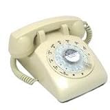 Steepletone Retro BT Corded Telephone with Rotary Dial - Ivory - STP1960by Steepletone