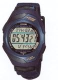 Casio - STR-300B-2VER - Montre Mixte - Multifonction - Quartz digitale - Bracelet nylon velcro