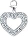 Heart, 14K Gold Diamond Charm