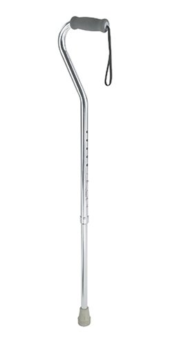 HealthPersonalCare: Cosco Ability Care Offset Aluminum Cane, Silver