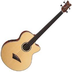 Dean Performer CE Fretless Acoustic-Electric Bass (Natural)