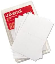 (3 Pack Value Bundle) UNV37103 Self-Adhesive Postage Meter Labels, 1-1/2w x 2-3/4 or 5-1/2, WE, 160-Sheet/Pack