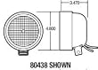 Truck-Lite Par 36 Rubber Multipurpose 4-3/4'' Round 80438