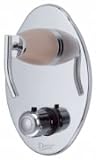 Danze Two Handle Thermostatic Nickel Accents