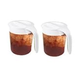 Mr. Coffee TP30-2PK Iced Tea Maker 3 Quart Pitcher, 2 PACK