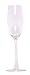 Crear Stemware Champagne Wine Glass 8oz 10"H Set / 4
