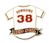Baseball Pin - Boston Red Sox Curt Schilling Jersey Pin