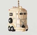 HORSE TRAILER cowboy western CEILING FAN PULL decor
