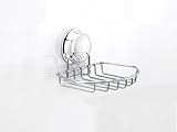 Croydex Qm341941 Twist Lock Soap Dish Chrome