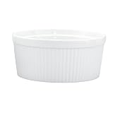 HIC Porcelain 48-Ounce Souffle Dish
