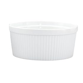 HIC Porcelain 48-Ounce Souffle Dish by HIC Porcelain