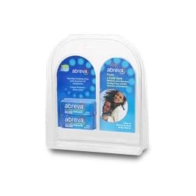 Abreva Cold Sore/Fever Blister Treatment, Abreva Cream 4 Grams (2 Tubes)