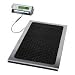 Features of the Health O Meter 2-Piece Digital Veterinarian Scale: Motion-sensing weighing technology. 1" Remote LCD display with bracket for wall-mount or table-top display. Heavy duty steel base. Low profile (2") 42" x 22 3/8" oversize platform. Removable rubber mat for easy cleaning. Reweigh, LB/KG, On/Off and Zero buttons. Low battery indicator, auto-off feature. 6 C-cell batteries (not included) & 120V AC adapter (included). 3 Year Limited Warranty. Product Specifications: Capacity: 600 lb/270 kg. Increment: 0.2 lb/0.1 kg. Product Weight: 40 lb. Platform Dimensions: 42" x 22 3/8". Display Dimensions: 7" x 4 1/4" x 7 1/4".