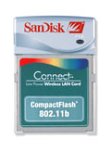 SanDisk SDWCFB-000-768 Wireless 802.11b CF Card w/PC Card