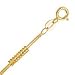 Jewelry : 14k Yellow Gold 18 Inch X 1.3 mm Foxtail Chain Necklace - O Ring Clasp