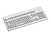 CHERRY G80-3000LPCFR-0 PS/2 USB Tastatur (FR) grau