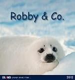 Robby & Co 2012 - Postkartenkalender: Seehunde und Kegelrobben - Mit 13 Farbpostkarten - 
