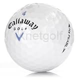 72 MINT CALLAWAY HX PEARL USED GOLF BALLS + FREE TEES
