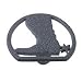 Western Collection Boot & Spur Knob Facing Left