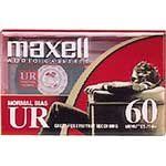 Maxell(R) Cassette Audio Tape, 60-Minute Normal Bias Standard, Pack Of 6