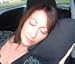 *NEW DESIGN* Memory Foam Travel Pillow FREE UK DELIVERY