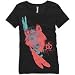 Ezekiel Shewolf V-Neck - Women's ( sz. L, Black )