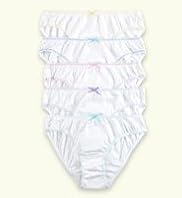 5 pack - Pure Cotton Plain Briefs