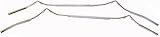 67-68 FORD MUSTANG FRONT DOOR MOLDING RH (PASSENGER SIDE), Edge Guard (1967 67 1968 68) F00461703 C7ZZ652094A