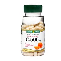 Natures Bounty Vitamin C Capsules Time Released - 100 Ea (Pack of 3)