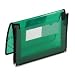 Poly Ultracolor Wallet with 2-1/4 Expansion, Elastic Cord, Green, 8-1/2x11 SMD71951