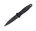Smith & Wesson SWHRT3BF HRT False Edge Military Boot Knife, Black