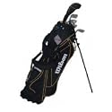 Wilson Herren Halbsatz Graphite Pro Staff LCG, Holz 5 ; Eisen 5,7,9,SW, Putter & Bag, LH, Regular (R), WGG110005