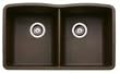 Blanco 440182 Diamond 32" x 19" Double Bowl Silgranit Undermount Kitchen Sink Ca