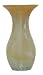  Colorful Recycled Art Glass Vase Yellow 8\
